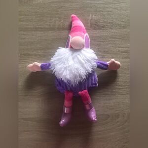 NWOT … Purple & Pink “Easter” Gnome Plush
